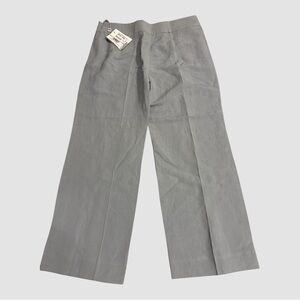 NWT Armani Collezioni Light Gray Dress Trouser/Pants    size 12